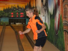 Mit einer "Neun" bringt sich Nico Klink endgültig auf die Siegerstraße bei den deutschen U18-Meisterschaften 2012. Foto: privat