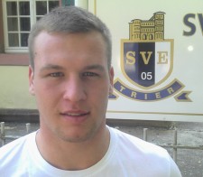 Chris Keilmann hat seinen Vertrag bei Eintracht Trier um ein Jahr verlängert. Foto: Eintracht Trier
