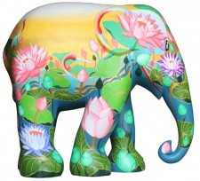 "Amazing Lotus" von Narin Khanthawong. Foto: Elephant Expo