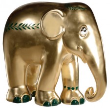 "Golden Elephant" von Michèle Mirkes, Lara Denter und Nina Burgard. Foto: Elephant Expo