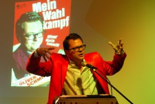 Oliver Maria Schmitt hält die "Große Trierer Rede", die diesen Namen auch verdient. Foto: Christian Jöricke