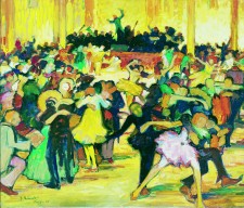 Fritz Quant: Karneval (1921). Stadtmuseum Simeonstift