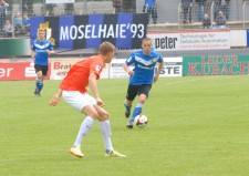Alon Abelski erzielte gegen den FSV Mainz II seinen zehnten Saisontreffer, der Eintracht Trier auf die Siegerstraße brachte. Foto: Christian Jöricke