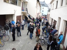 So sah es beim ADFC-Radmarkt im April aus. Foto: ADFC Trier