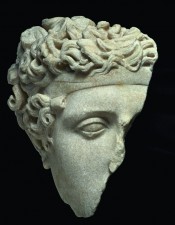 Kopffragment eines Athleten. Foto: Rheinisches Landesmuseum Trier, Thomas Zu?hmer.
