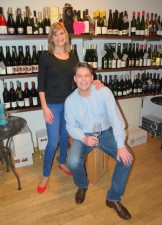 Auch beim Wein kennengelernt: Cornelius Hänsch und Carmen Schnell. Foto: privat