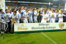 Eintracht Trier, frischgebackener Rheinlandpokalsieger, empfängt in der ersten Hauptrunde des DFB-Pokals den SC Freiburg. Archiv-Foto: Christian Jöricke