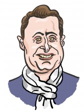 Xavier Bettel, der Premierminister des Ländchens, weist nicht wenige Ähnlichkeiten mit Klaus Wowereit auf. Illustration: Teresa Habild