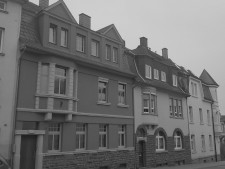 Die Häuser in der Avelsbacher Straße 29 bis 31 standen 1914 am Stadtrand des Vororts Kürenz.