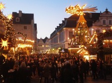 So sah es vor genau einem Jahr auf dem Trierer Weihnachtsmarkt aus. Archiv-Foto: Christian Jöricke